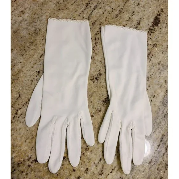 chinese dress ladies White Cotton Dress Gloves – Townsends main image 1